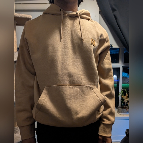 New With Tags! Timberland Beige Hoodie for Men Size XL - Picture 9 of 10